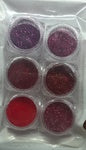 6pc Glitter No 4