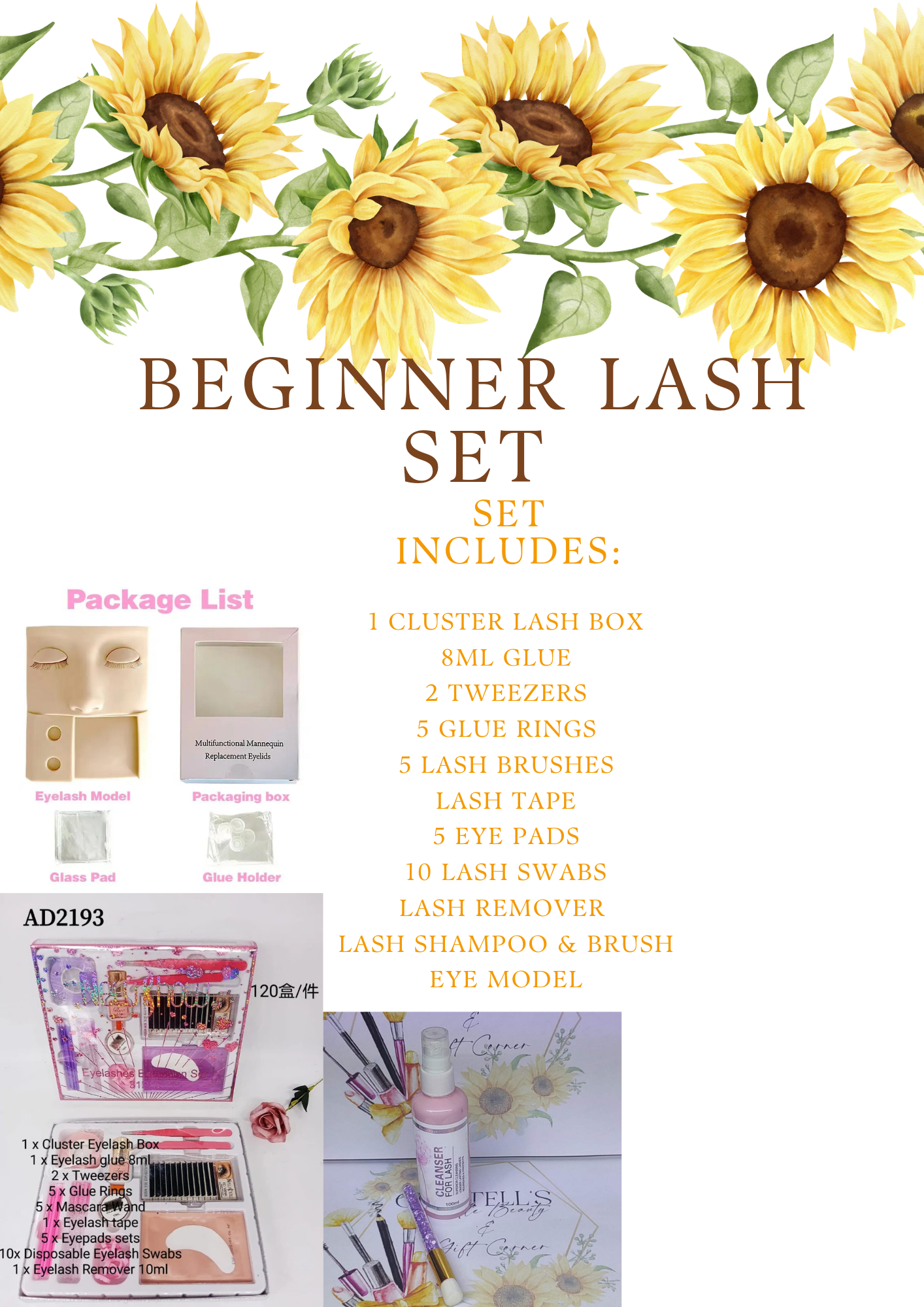 Beginner Lash set