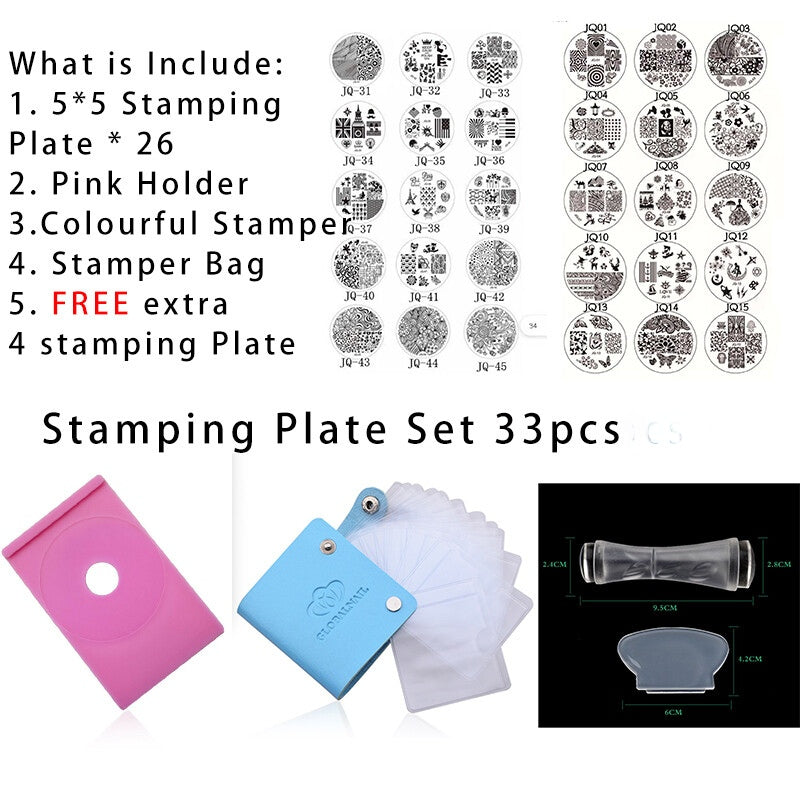 33pc stamp set