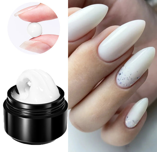 Miss smoo Hand sculpt builder gel milky white