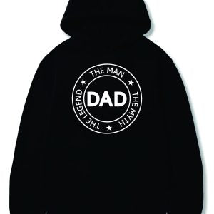 Dad the man hoodie