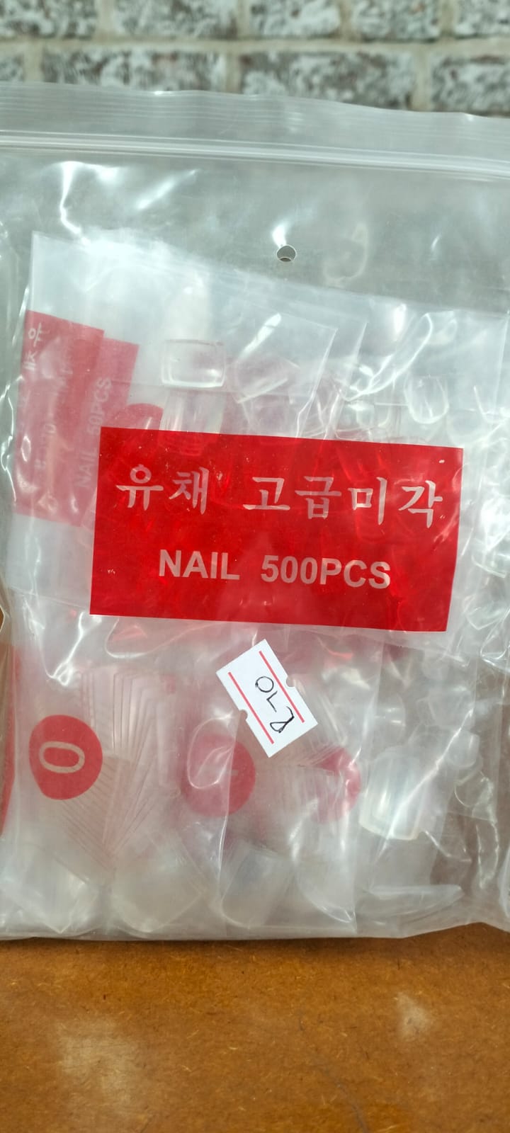 500pc toe nail tips