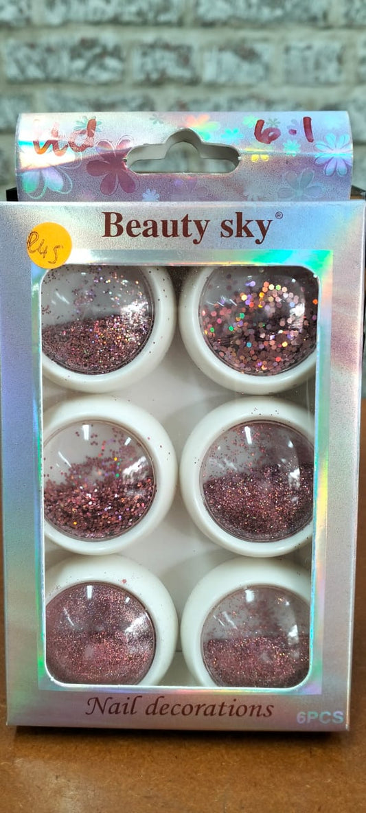 Beauty sky 6pc glitter TTD 6.1