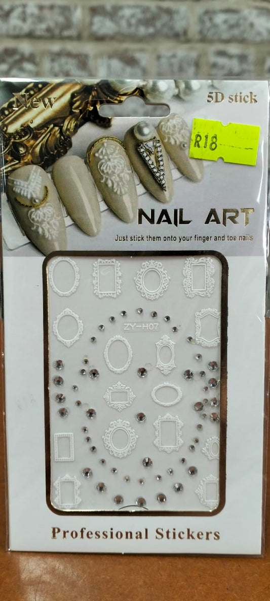 Nail art sheet zy_h07