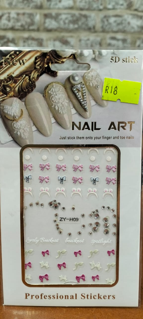 Nail art sheet ZY_H09