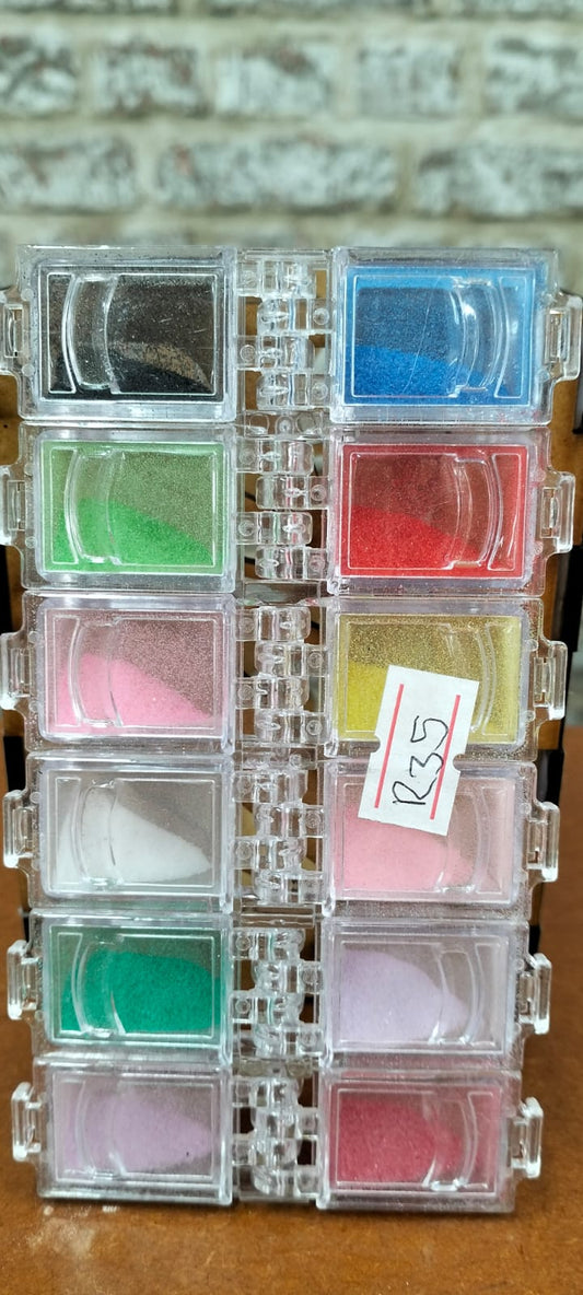 12pc candy floss glitter