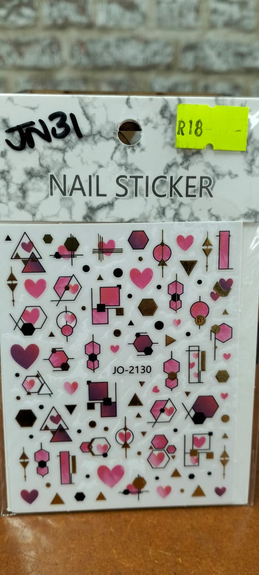 Nail art sheet JN31