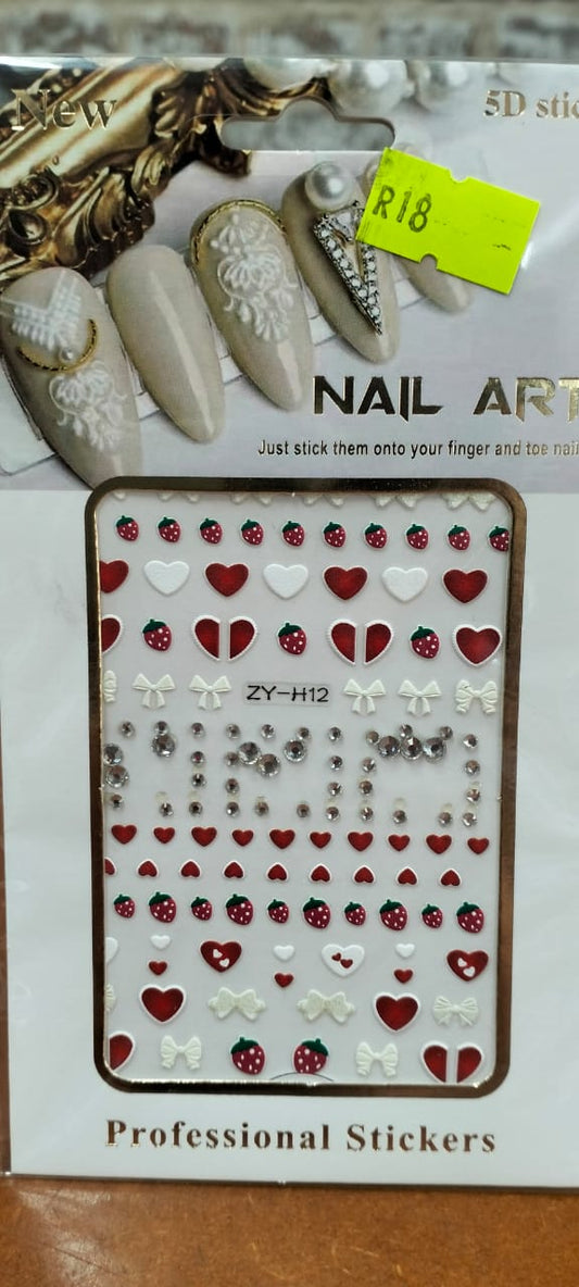 Nail art sheet ZY_H12