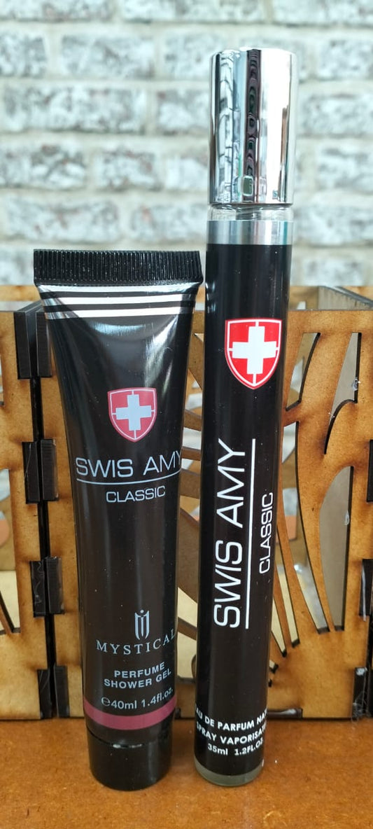 Swiss Amy perfume pen & shower gel