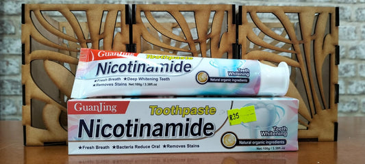 Nicotinamide tooth paste