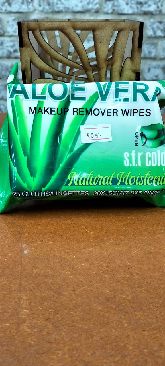 Make up remover wipes Aloe