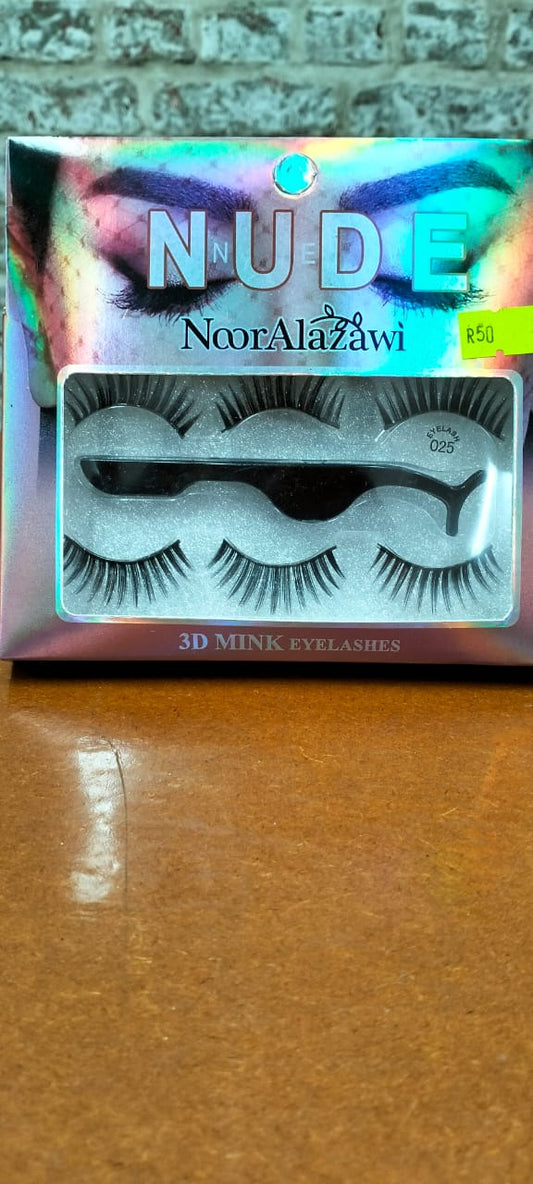 Nude 3D Mink Lashes