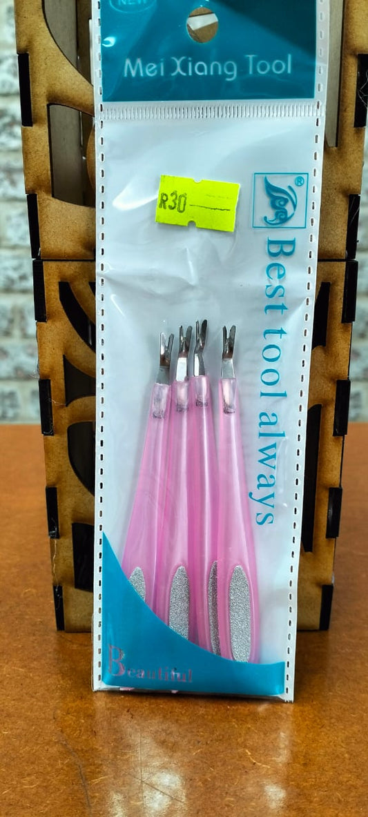 4pc cuticle pushers