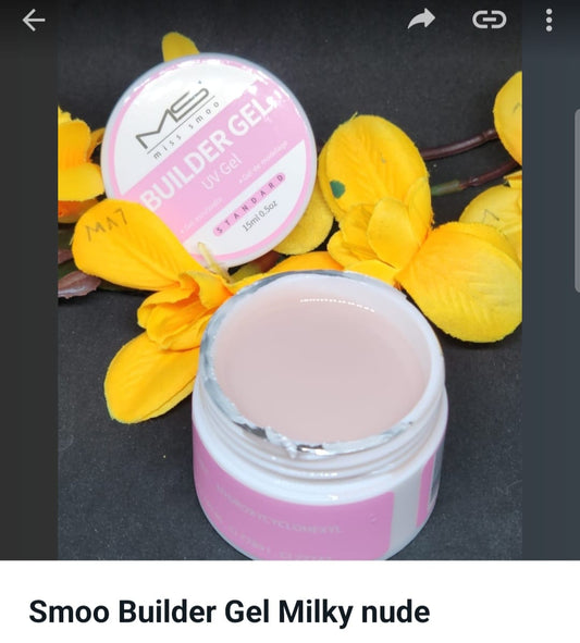 Miss Smoo builder gel milky nude