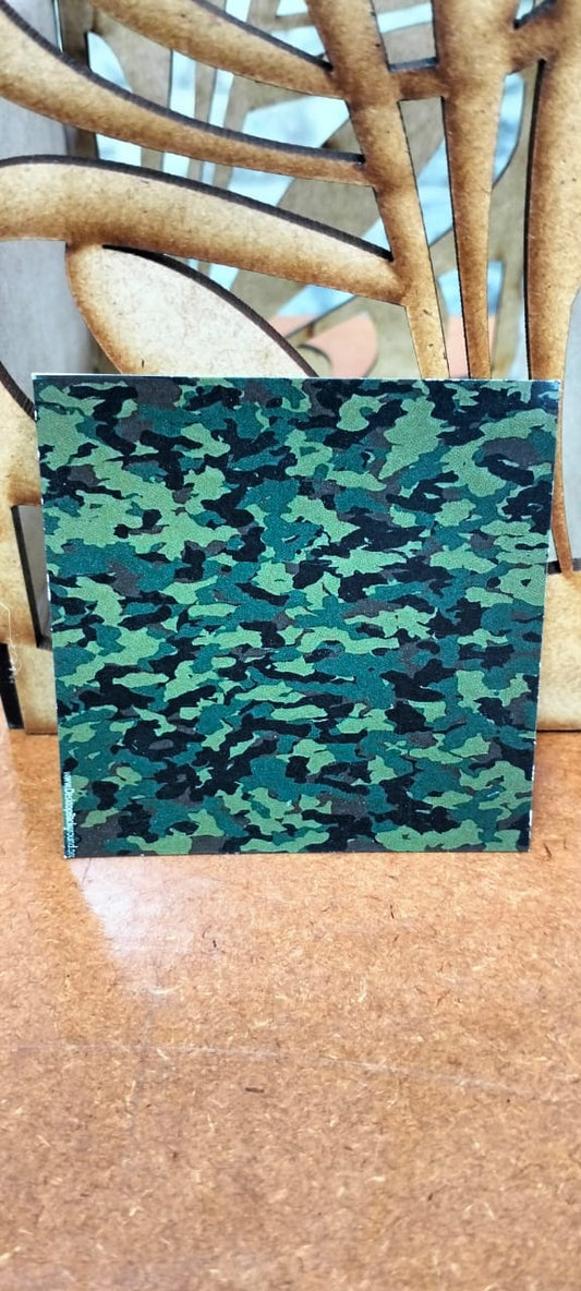 Water decal Camo green