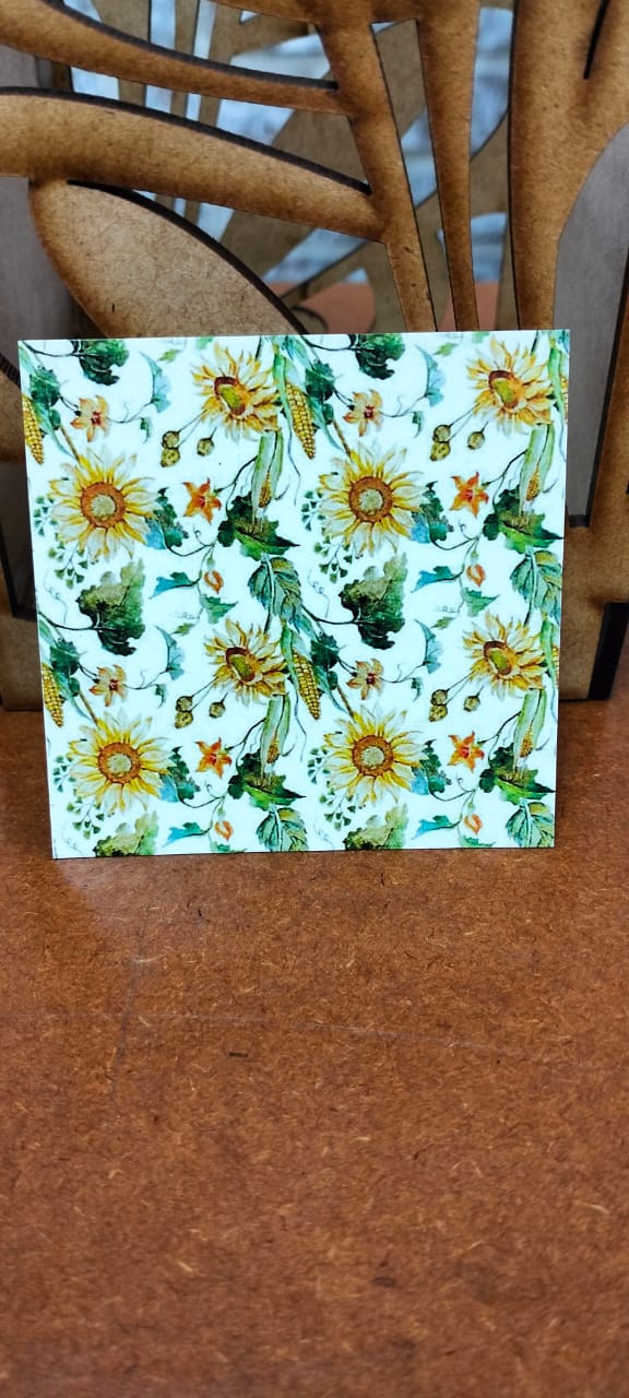 Sunflower decal