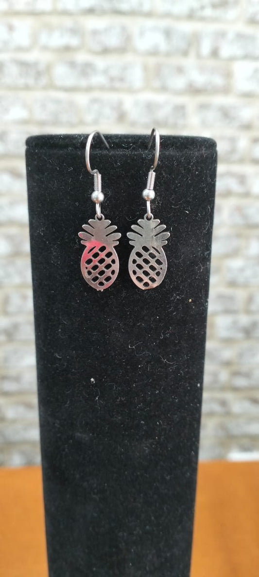 Pineapple earrings stainless steel