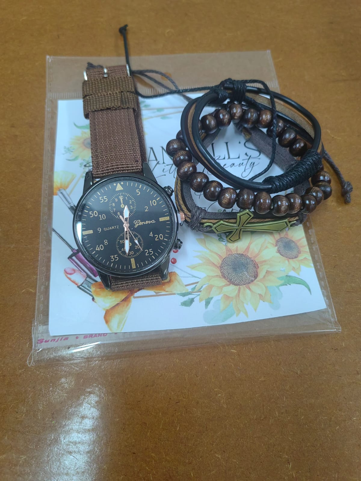 Watch & Bracelet Gift set for him