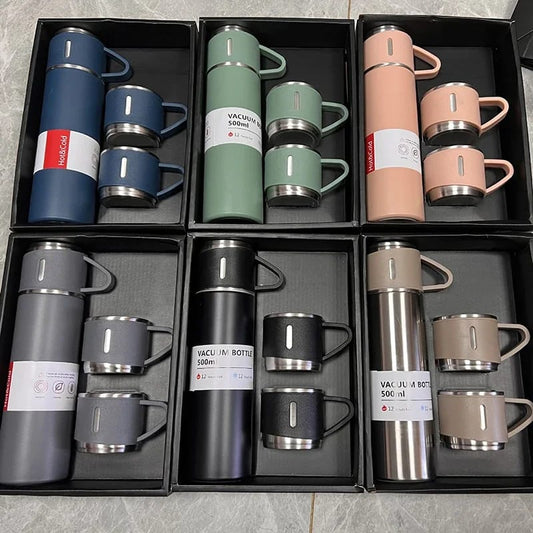 Vacuum flask set