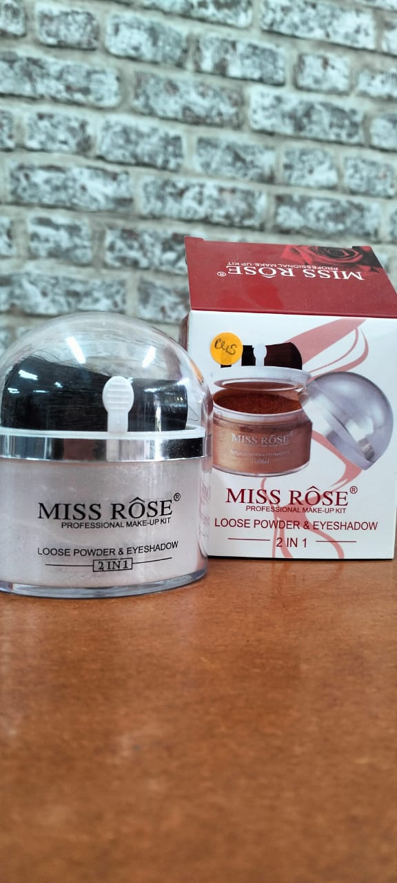 Miss Rose 2 in 1 Loose Powder & Eyeshadow