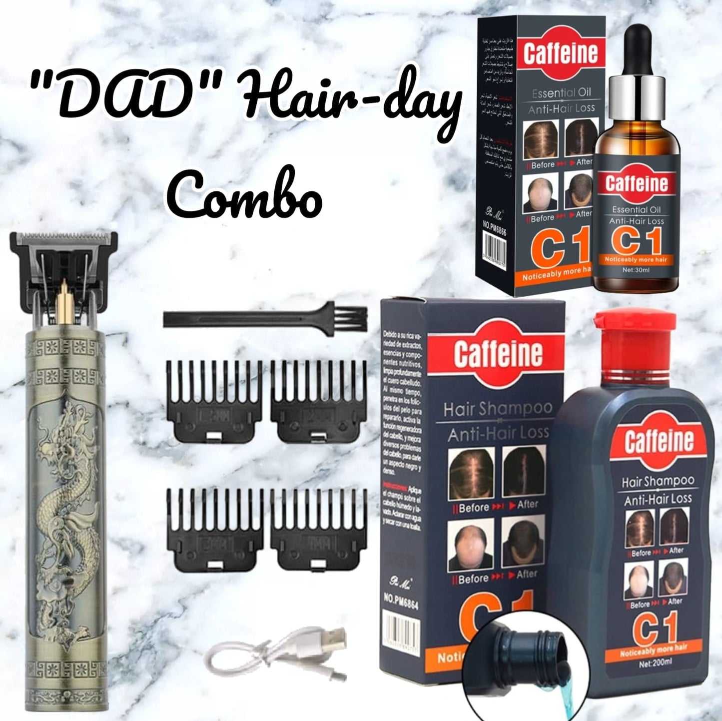 FATHER'S DAY 💡 Dad Hair day Combo