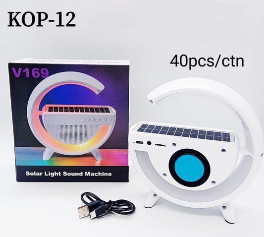 V169 Solar Light Sound Stable Speaker