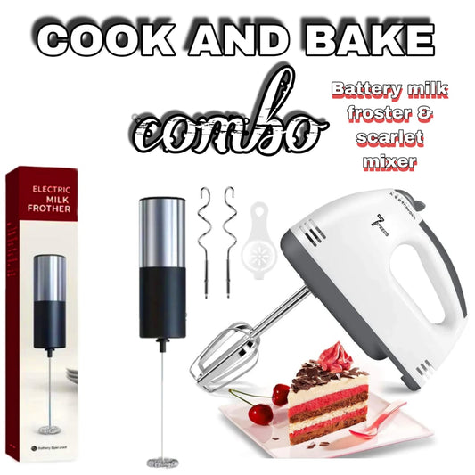 Cook and bake combo