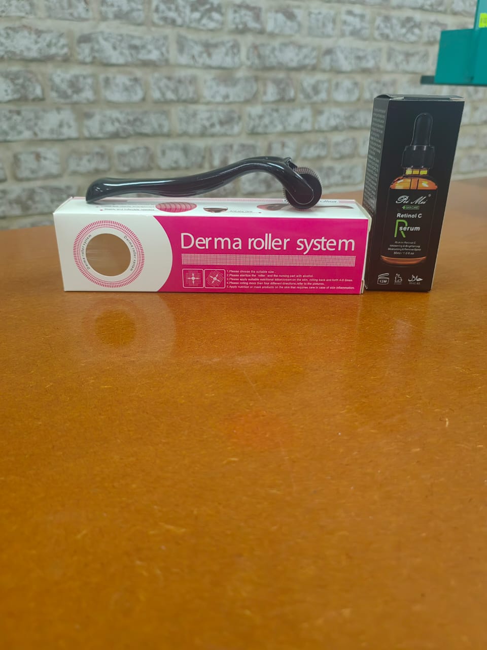 Dermaroller & Retinol serum combo