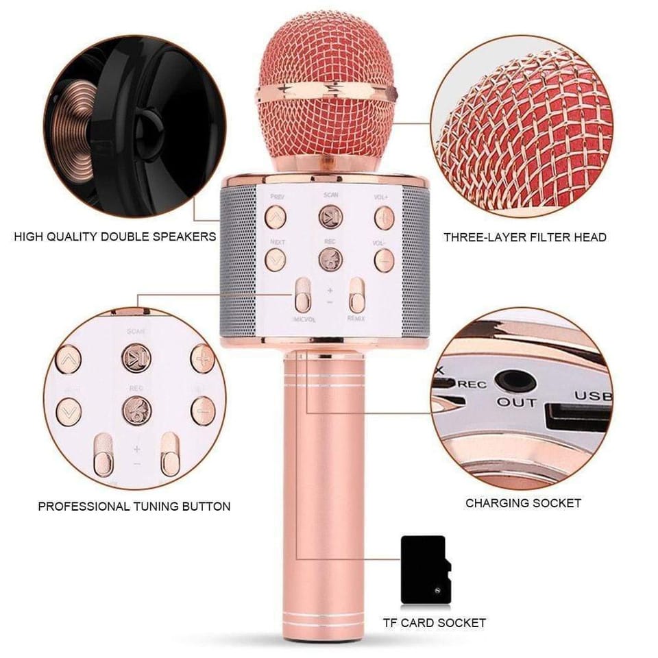 Bluetooth microphone speaker