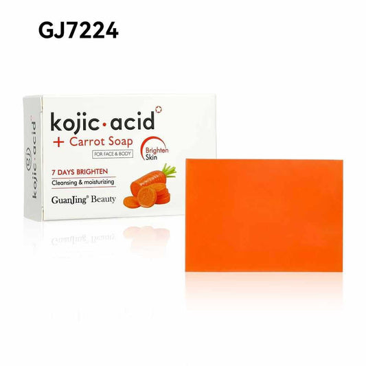 Kojic acid carrot soap