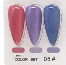 Solid paint cream gel 3 colors #5