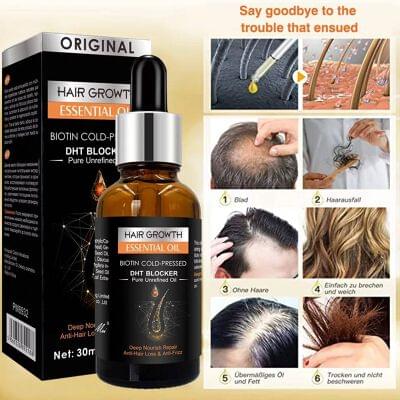 Hair Growth Essential oil serum & shampoo