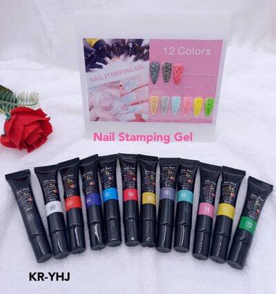 12pc Stamping gel