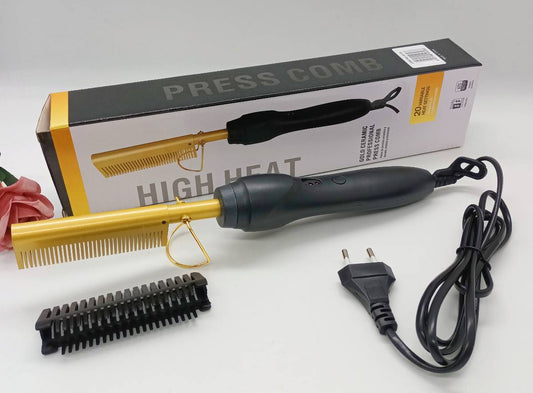 Hair press comb