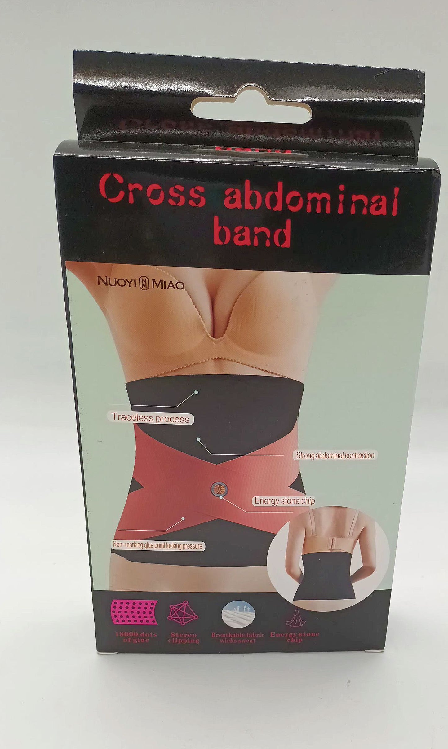 Cross abdominal band