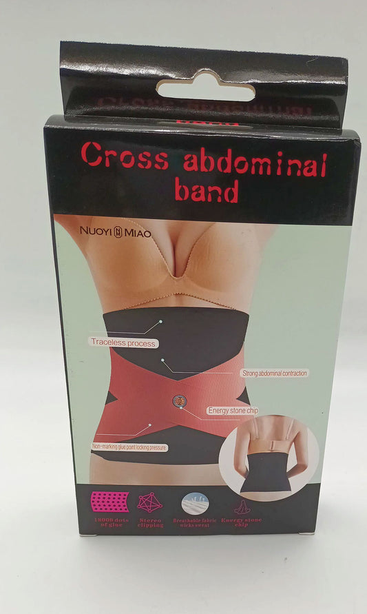 Cross abdominal band