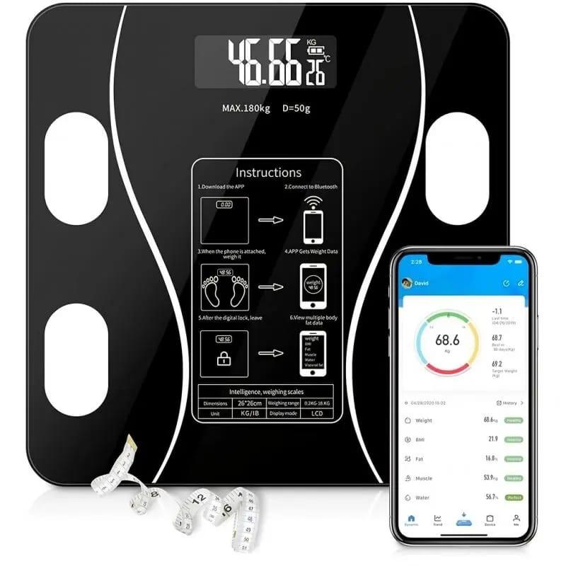 Bluetooth bathroom scale