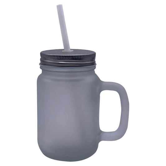 Frosted Mason Jar