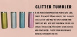 20oz Glitter tumbler