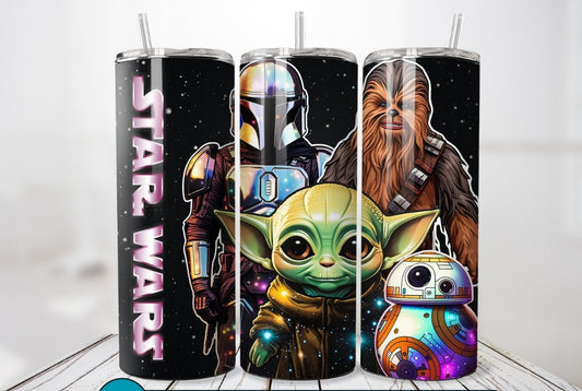 Skinny Tumbler Design star wars