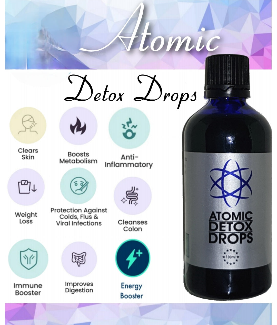 Atomic Detox drops 100ml