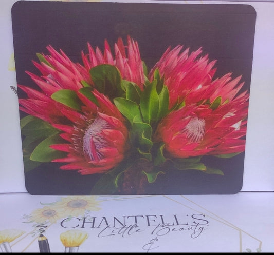 Black Protea Mouse pad