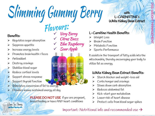 Gummy Berry Juice 250ml