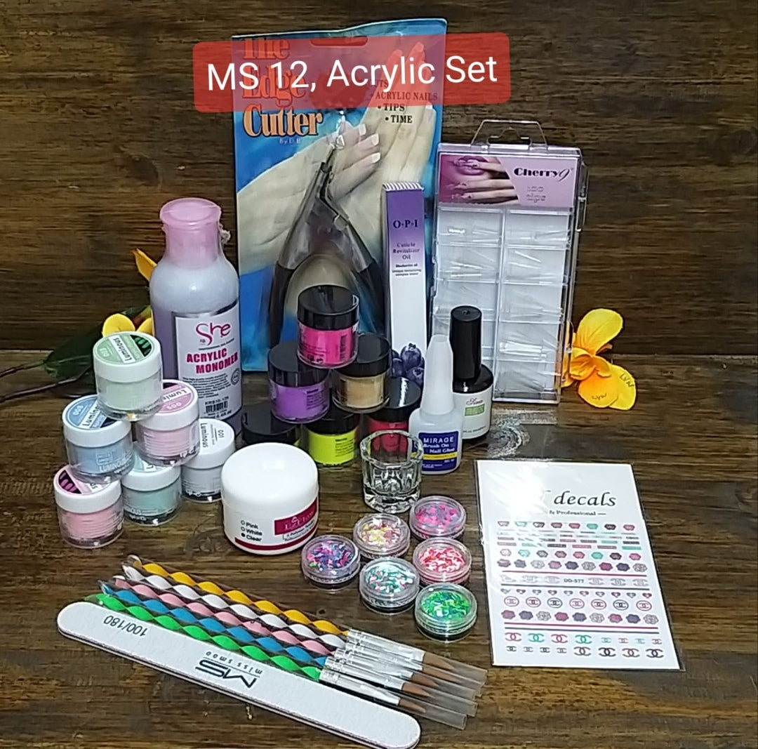 Ms 12 Acrylic set