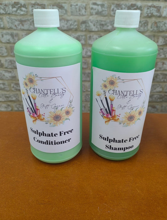 1L Sulphate Free shampoo & Conditioner set