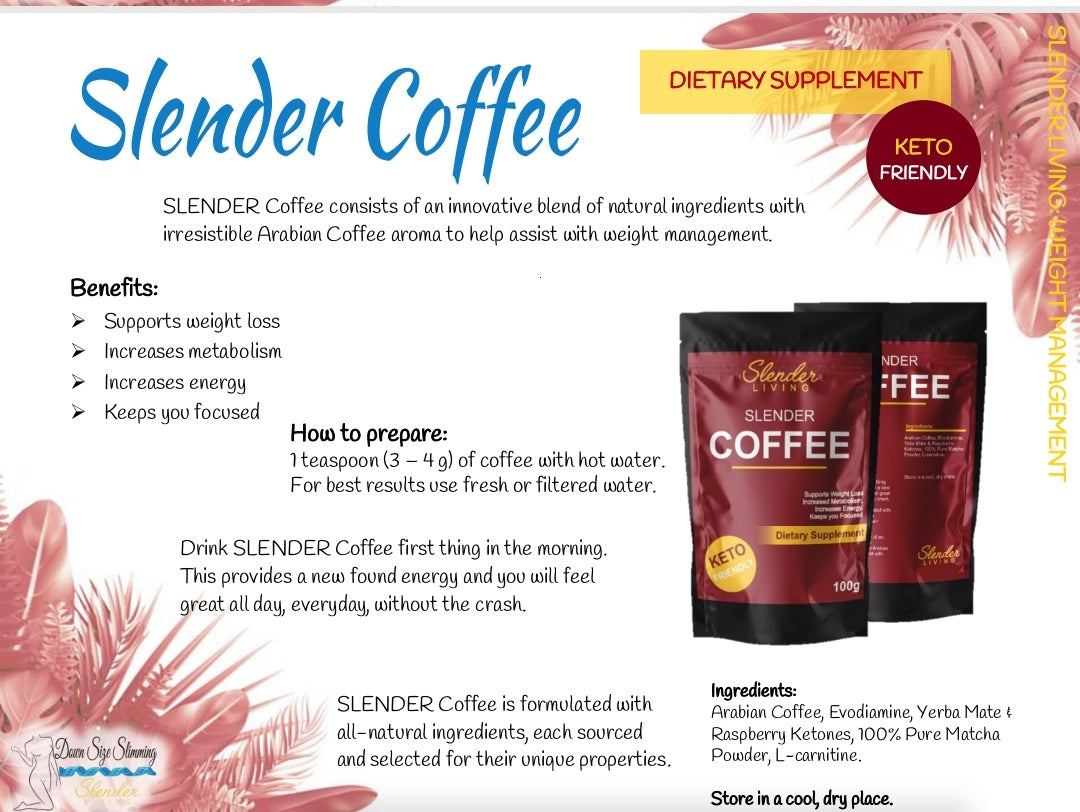 Slender living slimming coffee