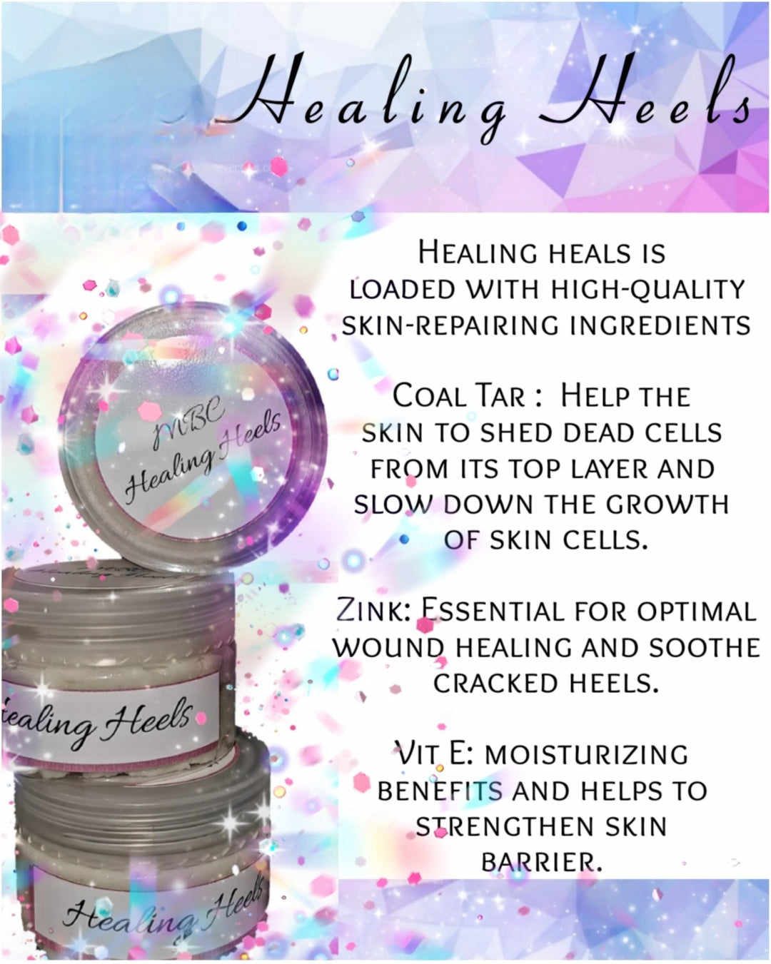 120g Healing Heels