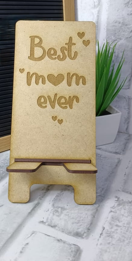 MDF Personalised cellphone stand