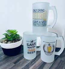 16oz Frosted Beer Mug