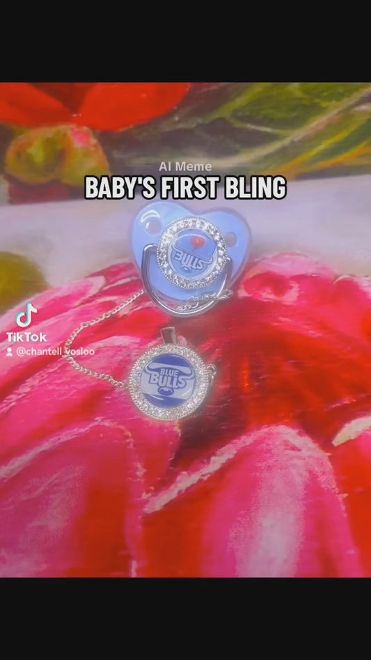 Babies First Bling personalized dummies